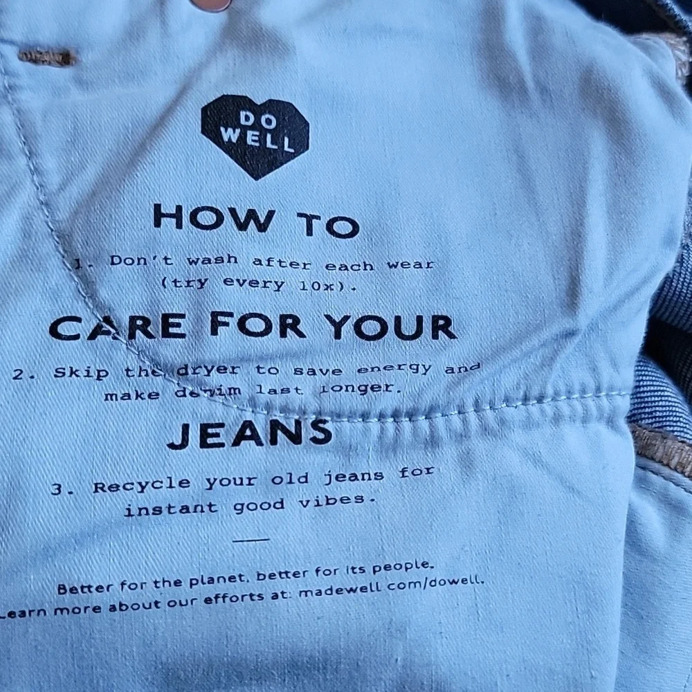 Madewell Women's Straight Leg Jeans Size 27 - Picture 8 of 11